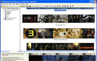 Main Application Window with Thumbnails