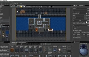 scene editor, asset manager