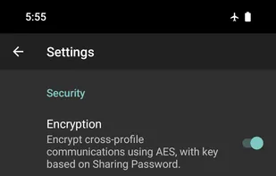Inter Profile Sharing screenshot 3