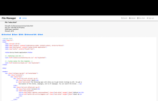 Tiny File Manager screenshot 1