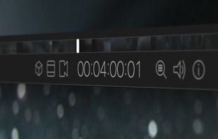An interface that isn't in your face. Menus and controls stay out of your way until you need them. Nothing overlays the video image, so you can focus on your work.