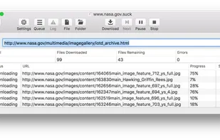 SiteSucker screenshot 1