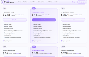 HighProxies screenshot 1