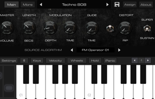 AudioKit Bass 808 Synth screenshot 3