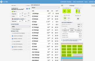 Kubernetes Instance Calculator screenshot 1