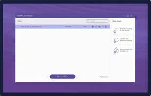 AnyMP4 Audio Recorder screenshot 3