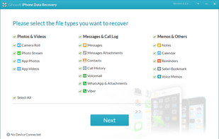 Run Free iPhone Recovery