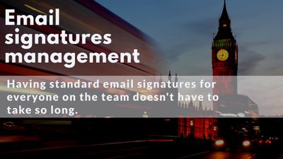 Email Signature Manager