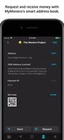 MyMonero screenshot 1