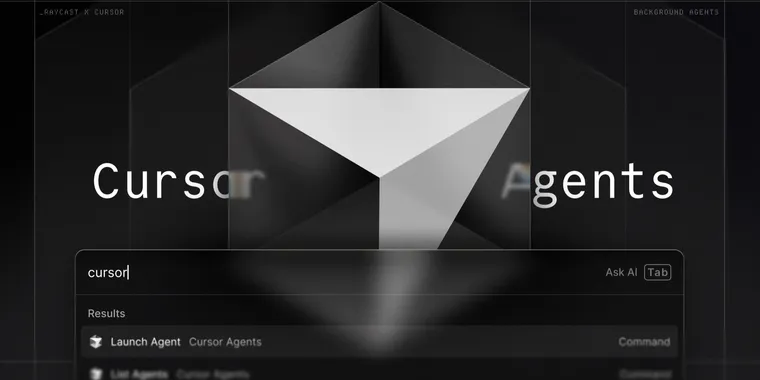Raycast launches Cursor Agents extension for code automation image
