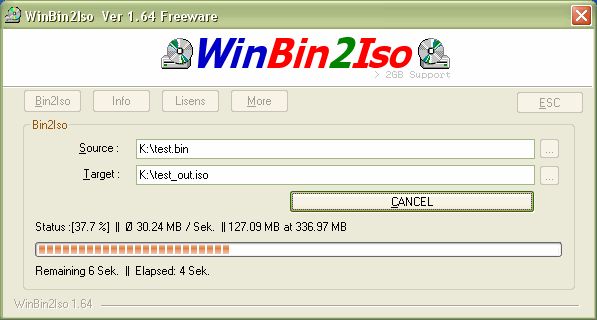 for mac instal WinBin2Iso 6.21