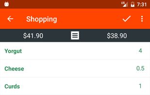 Shopping List screenshot 2