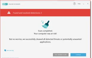 ESET Online Scanner screenshot 1