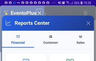 Evento Plus - Venu Management Software Reports