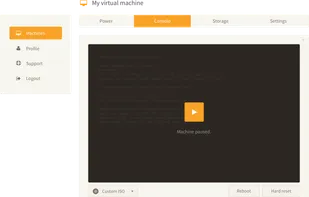 Virtsimple dashboard.