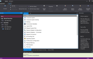 Goverlan Free WMI Explorer screenshot 2
