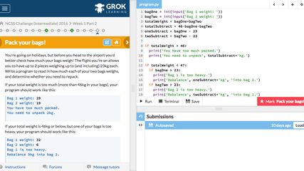 Grok Learning: Browser-based learning platform | AlternativeTo