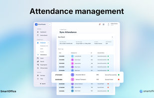 Track employee attendance in real time with biometric or digital integrations.