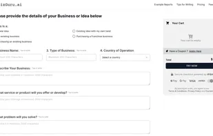 Step1: Enter Your Business Details