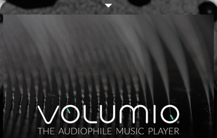 Mobile Main page of Volumio