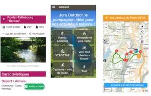 Geotrek-Mobile screenshots
