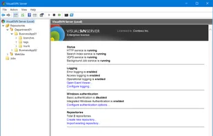 VisualSVN Server screenshot 1