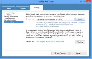 Diladele Web Safety screenshot 1