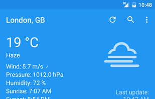 Forecastie screenshot 1