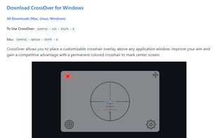 CrossOver: Crosshair Overlay screenshot 1