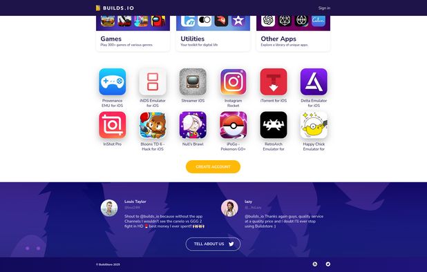 BuildStore: Safe and trustworthy app store for iOS. | AlternativeTo