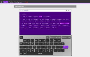Openvim screenshot 1