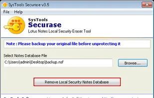 Remove Local Security