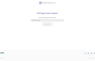 Full Web Page Screen Capture screenshot 1