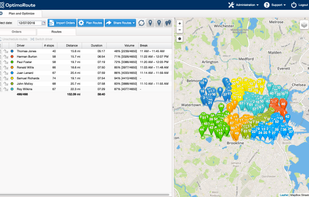 OptimoRoute screenshot 1