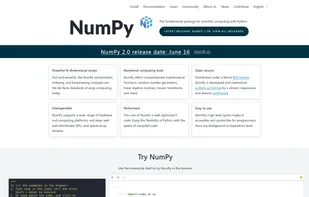 NumPy screenshot 1