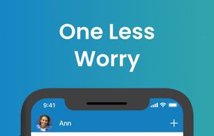 modern look of the app - screenshots from iphone