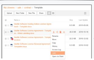 Seafile screenshot 3