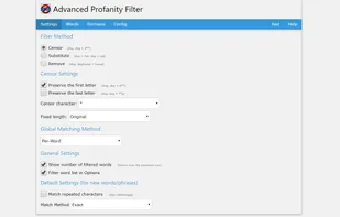 Advanced Profanity Filter screenshot 1