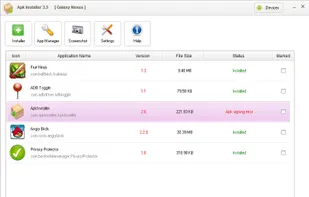 APK Installer screenshot 1