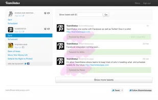 Keep track of who's posting what on shared Twitter and Facebook accounts with no fuss