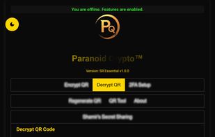 Decrypt Password, secret, mnemonic, key, masterkey, and more