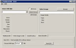 MultiBootUSB screenshot 3