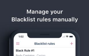 SpamHound SMS Spam Filter screenshot 1