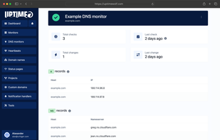 Uptimewolf screenshot 2