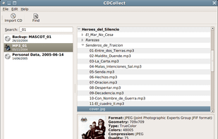 CDCollect screenshot 1