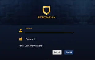 StrongVPN screenshot 1