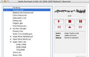 Audio Overload on Mac OS X