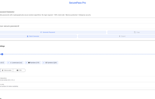 SecurePass Pro screenshot 1