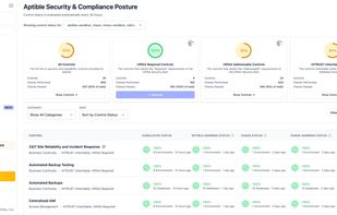 Security and Compliance Dashboard