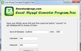 Excel Mysql Converter Program Free screenshot 2